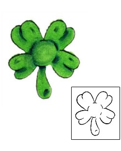 Clover Tattoo Specific Body Parts tattoo | MBF-00101