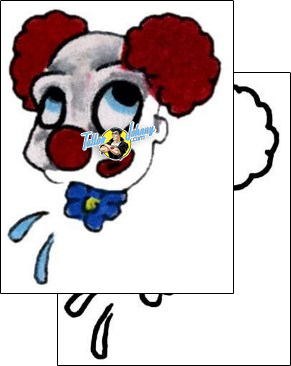 Clown Tattoo clown-tattoos-mikie-banks-mbf-00103