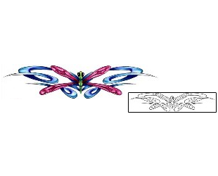 Dragonfly Tattoo Specific Body Parts tattoo | MBF-00111