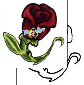 Flower Tattoo plant-life-flowers-tattoos-mikie-banks-mbf-00138
