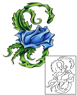Picture of Plant Life tattoo | MBF-00139