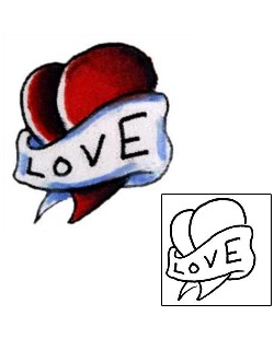 Love Tattoo Miscellaneous tattoo | MBF-00147