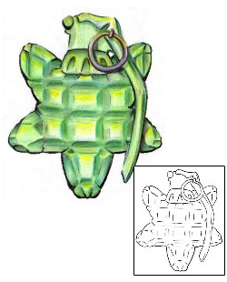 Turtle Tattoo Patronage tattoo | MBF-00365