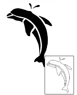 Dolphin Tattoo Tattoo Styles tattoo | MBF-00476