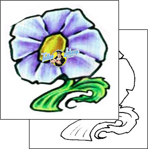 Flower Tattoo plant-life-flowers-tattoos-mikie-banks-mbf-00811