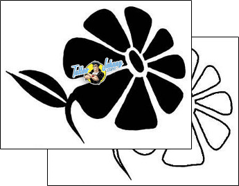 Flower Tattoo plant-life-flowers-tattoos-mikie-banks-mbf-00821