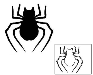 Spider Tattoo Insects tattoo | MBF-00864