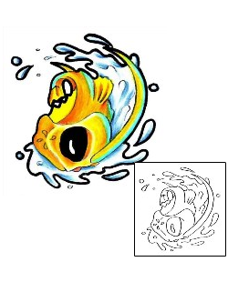 New School Tattoo Marine Life tattoo | MBF-00955