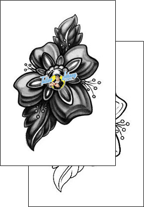 Flower Tattoo flower-tattoos-mike-cole-mcf-00001