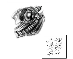 Biomechanical Tattoo Tattoo Styles tattoo | MCF-00002