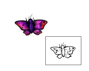 Butterfly Tattoo Insects tattoo | MCF-00003