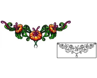 Hibiscus Tattoo Specific Body Parts tattoo | MCF-00032