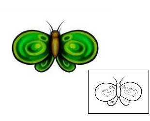 Butterfly Tattoo For Women tattoo | MCF-00040