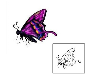 Butterfly Tattoo Insects tattoo | MCF-00058