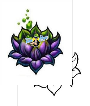 Lotus Tattoo plant-life-lotus-tattoos-mike-cole-mcf-00059