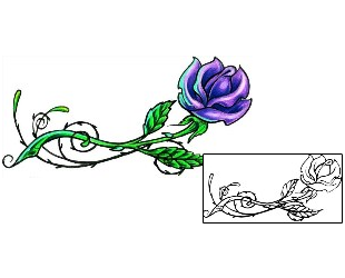 Rose Tattoo Plant Life tattoo | MFF-00031