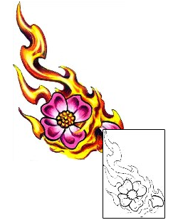 Fire – Flames Tattoo Miscellaneous tattoo | MFF-00033