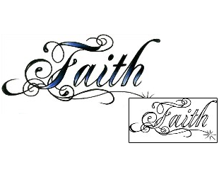 Faith Tattoo MFF-00038