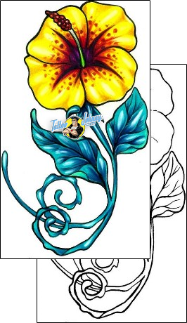 Hibiscus Tattoo plant-life-hibiscus-tattoos-mike-the-freak-mff-00047