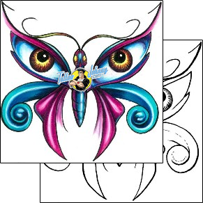 Butterfly Tattoo insects-butterfly-tattoos-mike-the-freak-mff-00049
