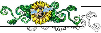 Sunflower Tattoo for-women-lower-back-tattoos-mike-the-freak-mff-00068