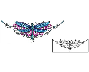 Dragonfly Tattoo Specific Body Parts tattoo | MFF-00080