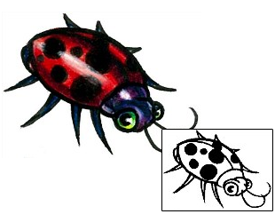 Ladybug Tattoo Insects tattoo | MFF-00081