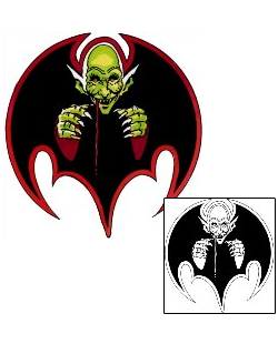 Vampire Tattoo Horror tattoo | MGF-00004