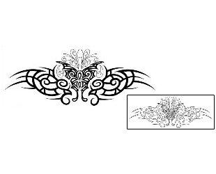 Butterfly Tattoo Specific Body Parts tattoo | MIF-00031