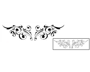Lower Back Tattoo Specific Body Parts tattoo | MIF-00045