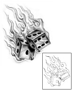 Fire – Flames Tattoo Miscellaneous tattoo | MIF-00054