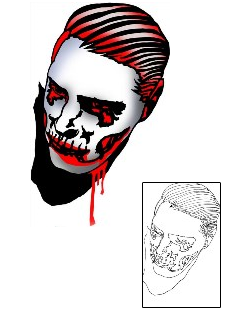 Evil Tattoo Horror tattoo | MKF-00026