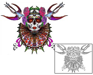 Mask Tattoo Miscellaneous tattoo | MKF-00031