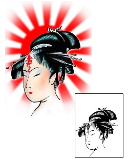 Picture of Sumiko Geisha Tattoo