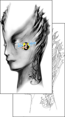 Alien Tattoo mkf-00069