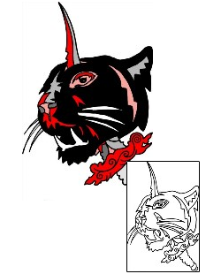 Panther Tattoo Animal tattoo | MKF-00085