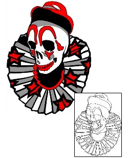 Clown Tattoo Mythology tattoo | MKF-00125