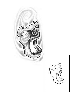 Mask Tattoo MLF-00010