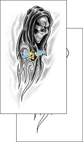 Horror Tattoo skull-tattoos-mike-carll-mlf-00020