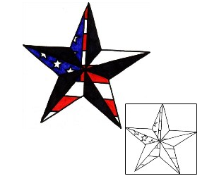 Patriotic Tattoo Astronomy tattoo | MNF-00010