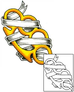Brass Knuckles Tattoo Miscellaneous tattoo | MNF-00094