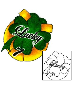 Lucky Seven Tattoo Gambling tattoo | MNF-00097