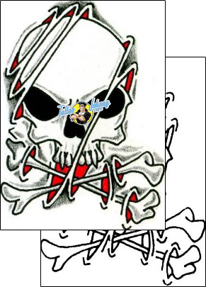 Skull Tattoo horror-skull-tattoos-mark-hoffman-mnf-00111