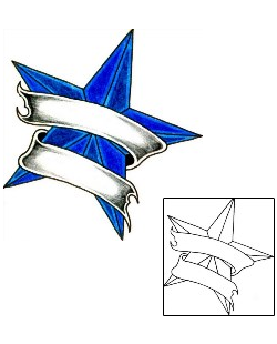 Nautical Star Tattoo Astronomy tattoo | MNF-00117
