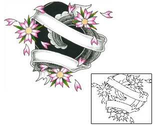 Cherry Blossom Tattoo Miscellaneous tattoo | MNF-00131