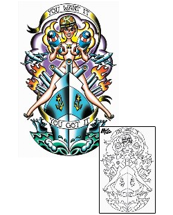 Nautical Tattoo Miscellaneous tattoo | MOF-00008