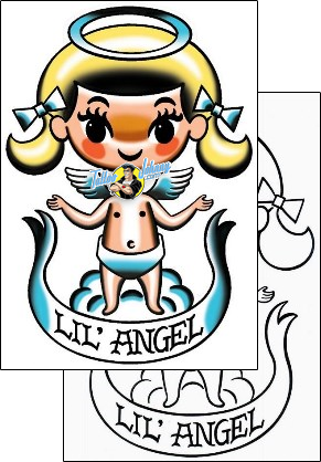 Banner Tattoo angel-tattoos-mitch-oconnell-mof-00030