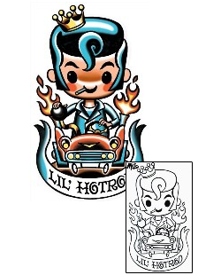 Fire – Flames Tattoo Miscellaneous tattoo | MOF-00041