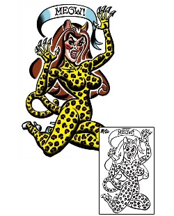 Leopard Tattoo Miscellaneous tattoo | MOF-00073