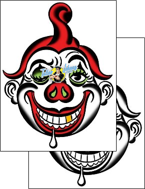 Clown Tattoo clown-tattoos-mitch-oconnell-mof-00094